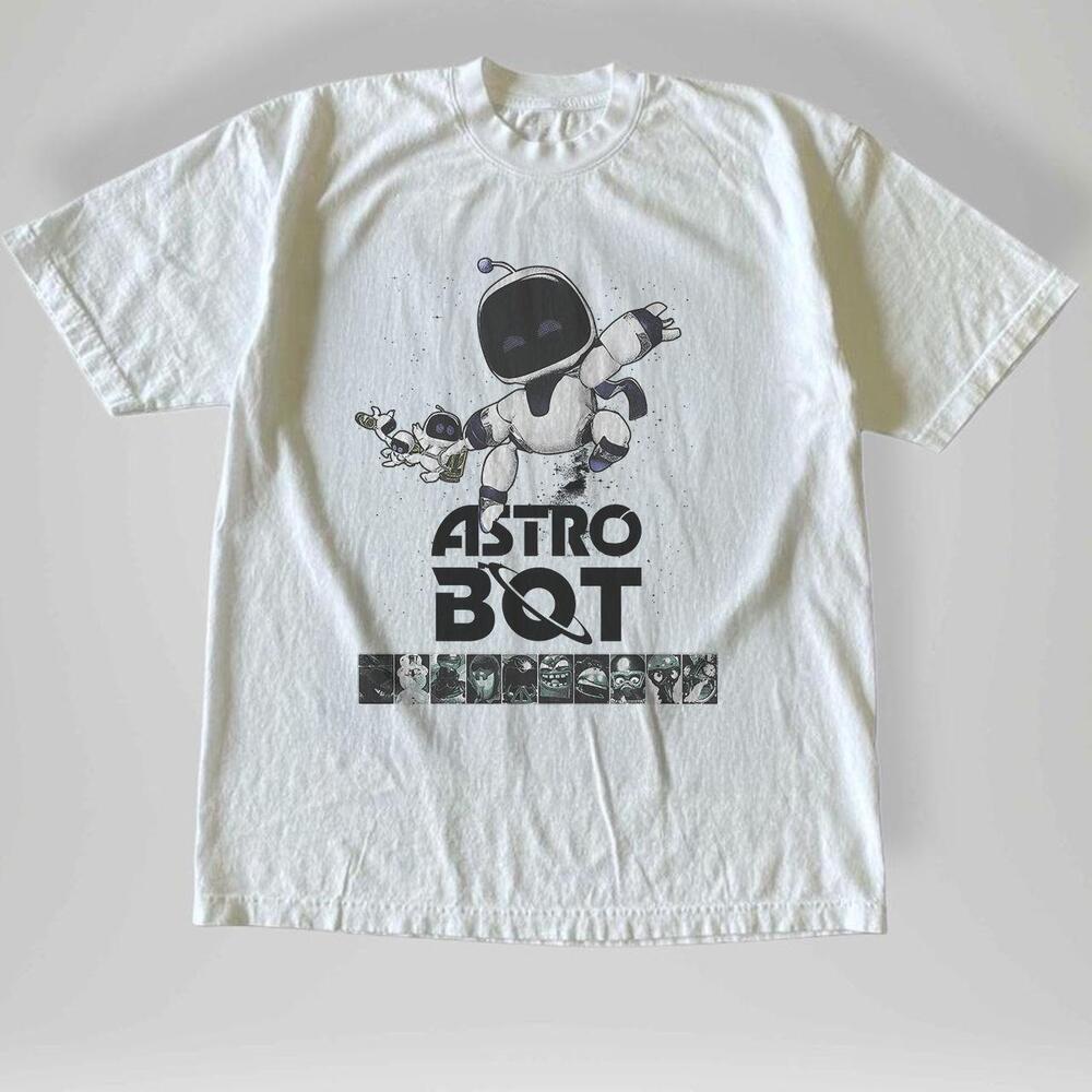 Style Astro Bot Gaming Graphic Tee
